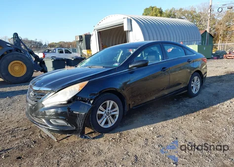 2012 Hyundai Sonata Gls из США, поврежденный, VIN 5NPEB4AC1CH345366